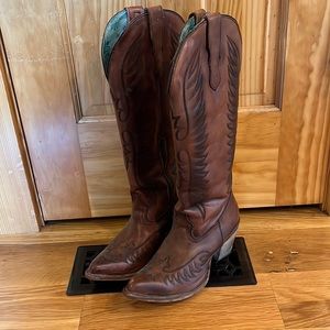 Tall Brown Corral Boots 8.5M